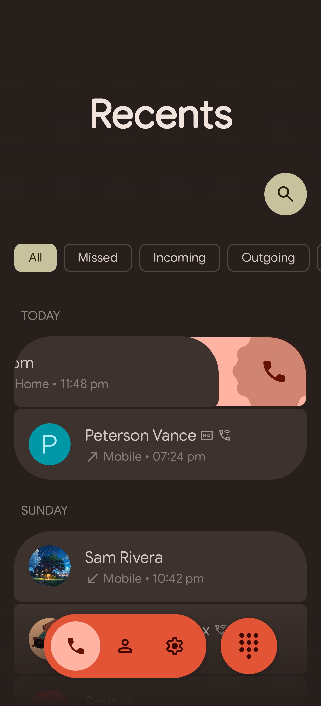 DialX Smart Call History